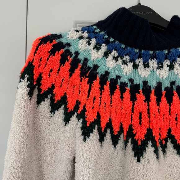 Anthropologie Pilcro Selene Fleece Tunic Sweater - Like New - Picture 4 of 6